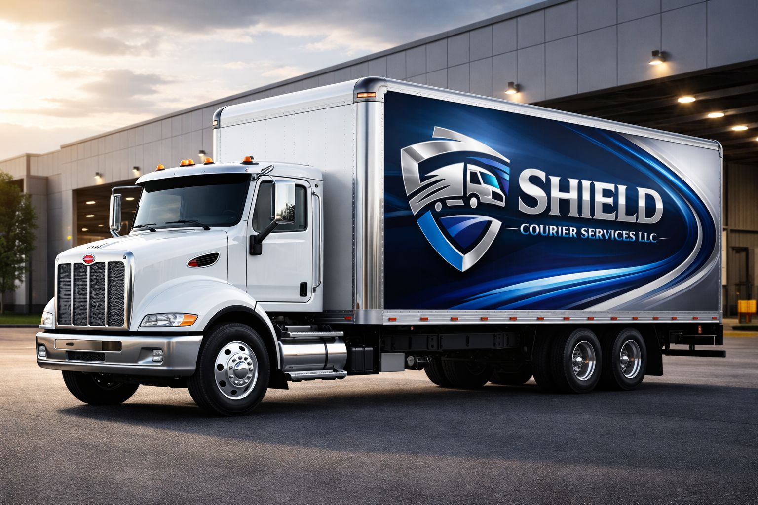 Shield Courier Services truck